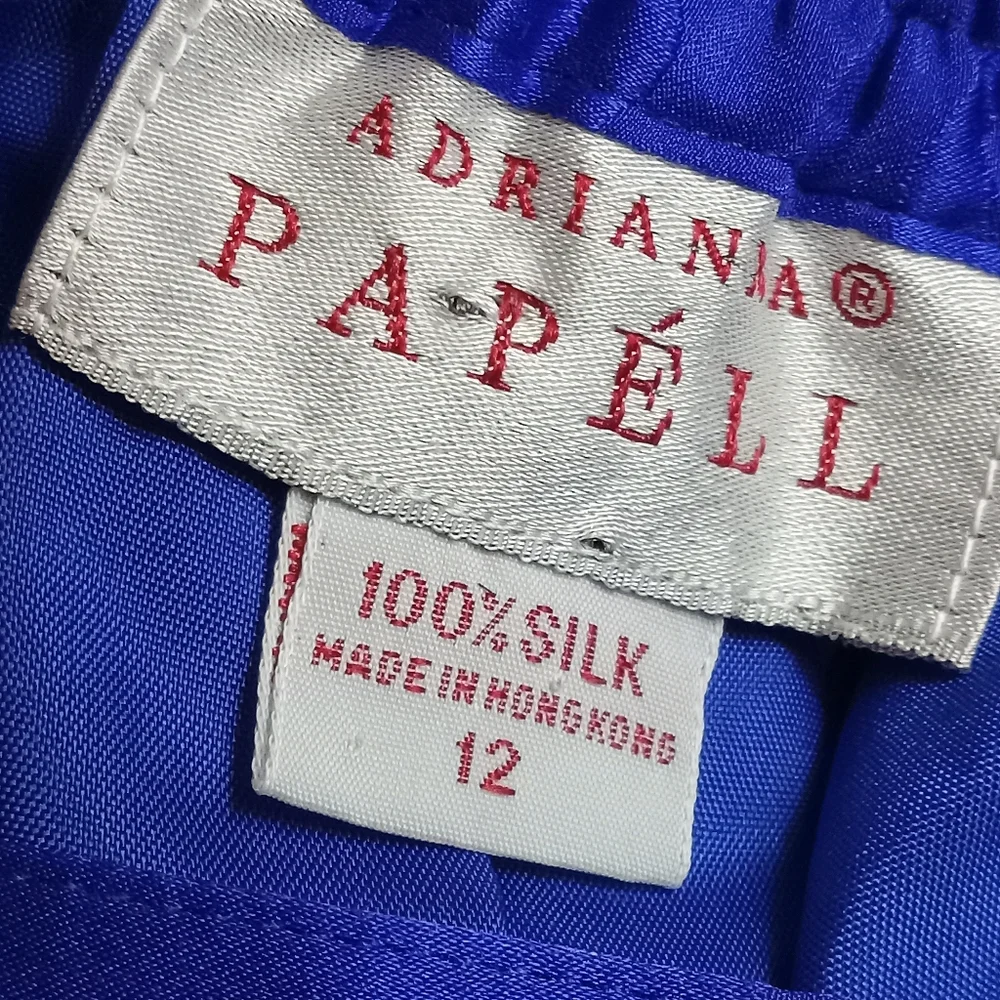 silk jacquard straight skirt Adrianna Papell